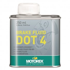 Motorex Brake Fluid DOT 4 liquide de frein bouteile 250 g
