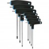 VAR Jeu de 7 clés compatible Torx CL-18200-07/40